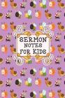 Sermon Notes For Kids: ฺฺBug Busy Books Church Notebook for Children Kids Fun Cover Image