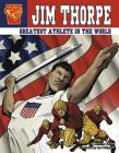 Jim Thorpe: Greatest Athlete in the World (Graphic Biographies) By Jennifer Fandel Cover Image