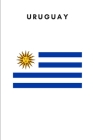 Uruguay: Country Flag A5 Notebook to write in with 120 pages By Travel Journal Publishers Cover Image