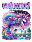 Unicorn coloring book: with Magical Unicorns, Beautiful Flowers, and Relaxing Fantasy Scenes.colouring For Adult Cover Image