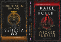 Wicked Pursuit & Divine Intervention (Deluxe Edition) (Black Rose Auction) By Katee Robert, R.M. Virtues Cover Image