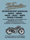 Velocette - Mov - Mac - Mss 1933-1952 Rigid Frame Workshop Manual & Illustrated Parts Manual Cover Image