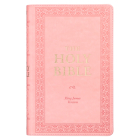 KJV Holy Bible, Giant Print Standard Size Faux Leather Red Letter Edition - Ribbon Marker, King James Version, Pink By Christian Art Gifts (Created by) Cover Image