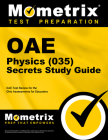 Oae Physics (035) Secrets Study Guide: Oae Test Review for the Ohio Assessments for Educators Cover Image