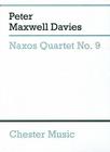Naxos Quartet No. 9: String Quartet Study Score By Peter Maxwell Davies (Composer) Cover Image