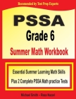 PSSA Grade 6 Summer Math Workbook: Essential Summer Learning Math Skills plus Two Complete STAAR Math Practice Tests Cover Image