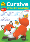 School Zone Cursive Writing & Drawing Tablet Workbook Cover Image