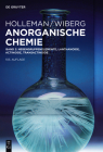 Nebengruppenelemente, Lanthanoide, Actinoide, Transactinoide By Arnold F. Holleman, Nils Wiberg (Continued by) Cover Image