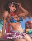 Sexy Anime Girls Uncensored Coloring Book for Grown-Ups 1 & 2 Cover Image
