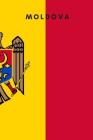 Moldova: Country Flag A5 Notebook to write in with 120 pages Cover Image