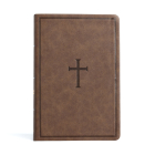 CSB Giant Print Reference Bible, Brown LeatherTouch, Indexed By CSB Bibles by Holman Cover Image