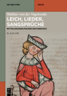 Walther von der Vogelweide: Leich, Lieder, Sangsprüche (de Gruyter Texte) By No Contributor (Other) Cover Image