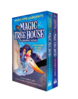 Magic Tree House Graphic Novels 1-2 Boxed Set: (A Graphic Novel Boxed Set) (Magic Tree House (R)) By Mary Pope Osborne, Jenny Laird (Adapted by), Kelly Matthews (Illustrator), Nichole Matthews (Illustrator) Cover Image