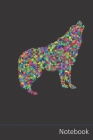 Notebook: Wolf / Wölfe Notizbuch / persönliches Tagebuch / Schreibheft / Logbuch / Planer / Vokabelheft / Notizen - 6 x 9 Zoll ( By Wolf Geschenkideen Cover Image