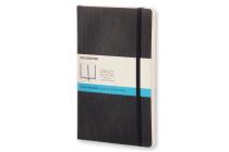 Moleskine Classic Notebook, Large, Dotted, Black, Soft Cover (5 x 8.25) By Moleskine Cover Image