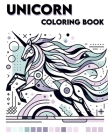 Unicorn coloring book: with Magical Unicorns, Beautiful Flowers, and Relaxing Fantasy Scenes.colouring For Adult Cover Image
