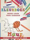 Kleurboek Nederlands - Noors I Noors Leren Voor Kinderen I Creatief Schilderen En Leren By Nerdmedianl Cover Image
