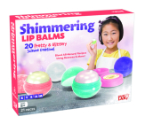 Shimmering Lip Balms: 20 Pretty & Glittery Science Creations - Blend All-Natural Recipes Using Beeswax & More! By Smartlab Toys Cover Image
