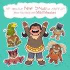 Move Your Body with MIA and the Monsters: Bilingual Inuktitut and English Edition By Neil Christopher, Sigmundur Thorgeirsson (Illustrator) Cover Image