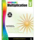 Multiplication Workbook, Grade 3 (Spectrum) By Spectrum (Compiled by) Cover Image