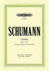 Complete Songs (High Voice): 77 Songs, Incl. Myrthen, Liederkreis, Frauenliebe, Dichterliebe; Original Keys (Edition Peters #1) By Robert Schumann (Composer), Max Friedländer (Composer) Cover Image