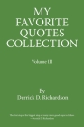 My Favorite Quotes Collection: Volume Iii Cover Image