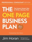 The One Page Business Plan Professional Consultant Edition Cover Image