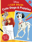 I Can Draw Disney: Cute Dogs & Puppies: Draw Pluto, Pongo, Lady, and other Disney dogs! (Licensed I Can Draw #4) Cover Image