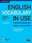 English Vocabulary in Use Upper-Intermediate Book with Answers and Enhanced eBook: Vocabulary Reference and Practice Cover Image