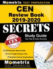 Cen Review Book 2019-2020 - Cen Secrets Study Guide, Full-Length Practice Test, Detailed Answer Explanations By Mometrix Nursing Certification Test Team Cover Image