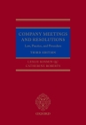 Company Meetings and Resolutions: Law, Practice, and Procedure Cover Image
