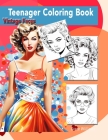 Vintage Faces Teenager Coloring Book: Coloring for girls of all ages Cover Image