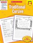 Scholastic Success With Traditional Cursive: Grades 2–4 Workbook Cover Image