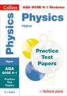 Collins GCSE 9-1 Revision – AQA GCSE Physics Higher Practice Test Papers Cover Image