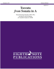Toccata: From Sonata in A, Score & Parts (Eighth Note Publications) By Pietro Domenico Paradisi (Composer), David Marlatt (Composer) Cover Image