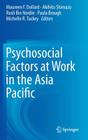 Psychosocial Factors at Work in the Asia Pacific Cover Image