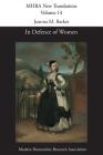 In Defence of Women (Mhra New Translations #14) By Joanna M. Barker (Translator) Cover Image