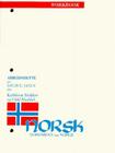 Norsk, Nordmenn Og Norge: Workbook Cover Image