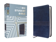 Niv, Student Bible, Personal Size, Leathersoft, Navy, Comfort Print By Philip Yancey (Notes by), Tim Stafford (Notes by), Zondervan Cover Image