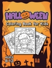 Halloween Coloring Book for Kids: (Ages 8-12) Full-Page Monsters and More! (Halloween Gift for Kids, Grandkids, Holiday) By Engage Books (Activities) Cover Image