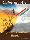 Color my Art Grayscale Coloring Book: Grayscale Coloring Book By Farca Dan-Cornel Cover Image
