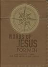 Lux-Leather Brown - Words of Jesus for Men By Christian Art Gifts (Created by) Cover Image