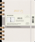 Moleskine 2022-2023 Spiral Academic Planner, 12M, Extra Large, Remake Oyster, Hard Cover (7.5 x 10) By Moleskine Cover Image