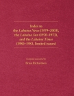 Index to the Lahaina News (1979-2003), the Lahaina Sun (1970-1973), and the Lahaina Times (1980-1983, limited issues) By Brian Richardson (Editor), Lance D. Collins (Foreword by) Cover Image