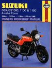 Suzuki GSX/GS1000, 1100 & 1150 4-valve Fours Owners Workshop Manual, No. M737:  1979-1988 (Owners' Workshop Manual) Cover Image
