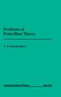 Problems of Point Blast Theory (Translation Series) By V. P. Korobeinikov Cover Image