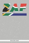 Zaf: Süd Afrika Wochenplaner mit 106 Seiten in weiß. Organizer auch als Terminkalender, Kalender oder Planer mit der südafr Cover Image