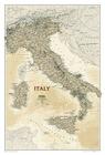 National Geographic: Italy Executive Wall Map - Laminated (23.25 X 34.25 Inches) By National Geographic Maps Cover Image