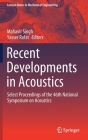 Recent Developments in Acoustics: Select Proceedings of the 46th National Symposium on Acoustics (Lecture Notes in Mechanical Engineering) By Mahavir Singh (Editor), Yasser Rafat (Editor) Cover Image