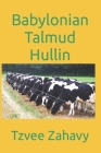 Babylonian Talmud Hullin Cover Image
